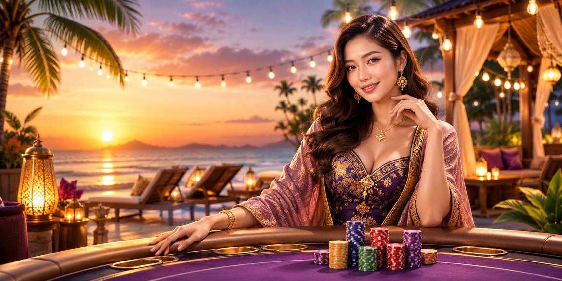 Meja blackjack di kasino dalam talian a9play dengan dealer